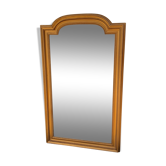 Miroir 19 ème bois et stuk doré 83x138cm
