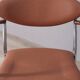 Set of 5 vintage 1980s Coro chairs with armrests, designed by Origlia