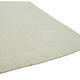 Hand-knotted anatolian antique 1970s 288 cm x 502 cm white hemp kilim carpet