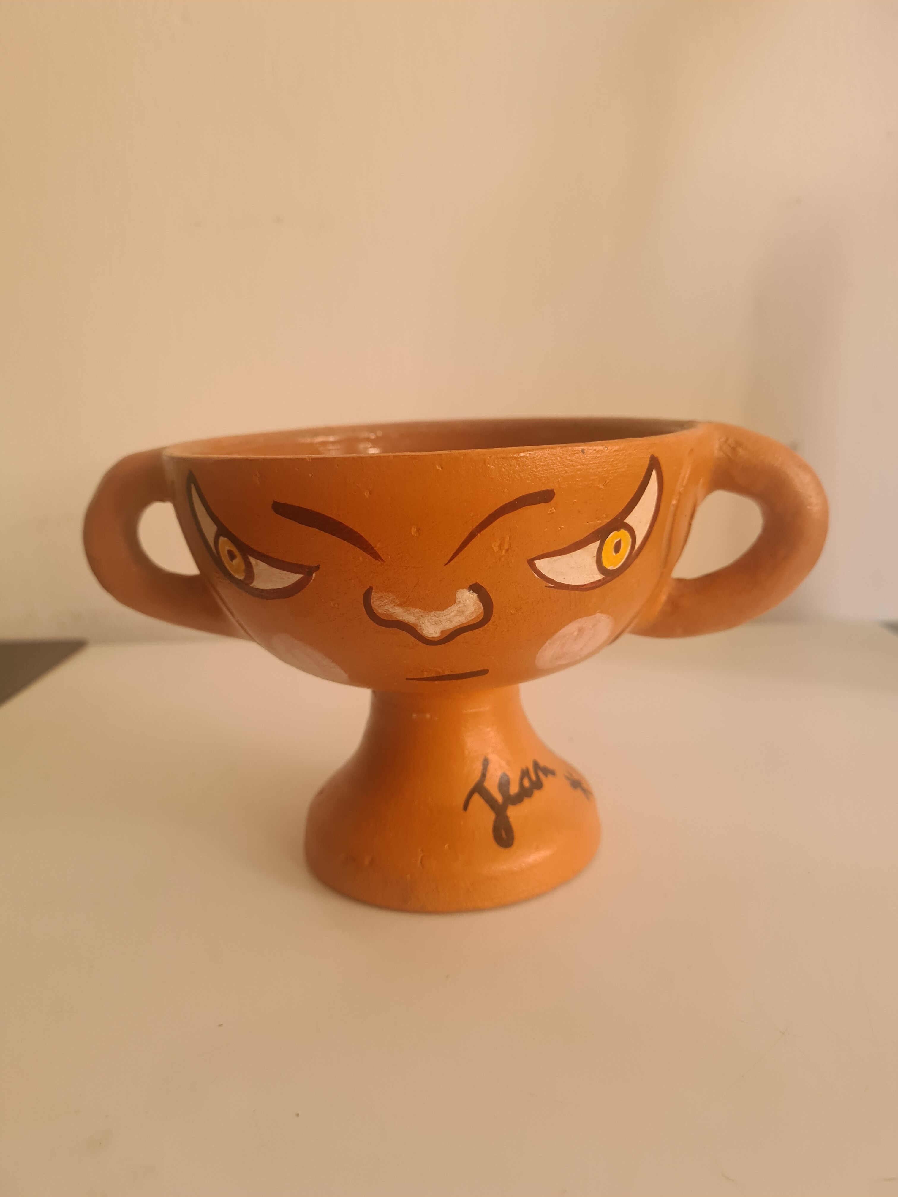 Rare ceramic by Jean Cocteau original edition atelier madeline jolly