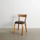 Early Vintage Finnish Mid Century Alvar Aalto Wooden Desk & Chair, 1940s