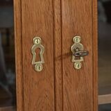 Small Glass-fronted Mahogany Bookcase, Louis XVI style – 1930