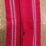 Old Basque red rectangular tablecloth