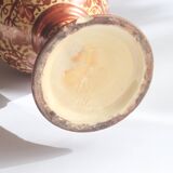 Neoclassical Spanish Copper Lustre Vases, 19Th