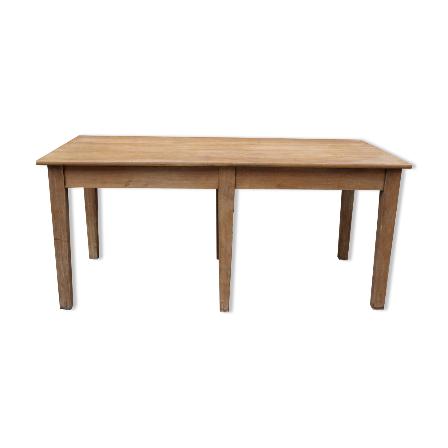 Table de ferme en chêne pour 6 personnes