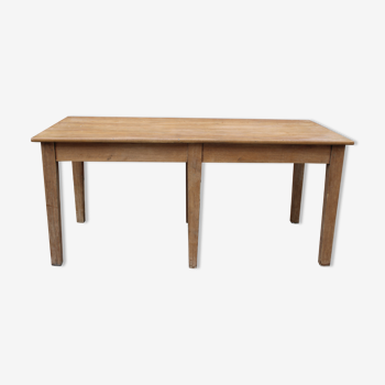 Oak farm table for 6 people