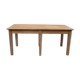 Table de ferme en chêne pour 6 personnes