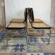 Set of 4 black Cesca B32 chairs after Marcel Breuer, Italy.