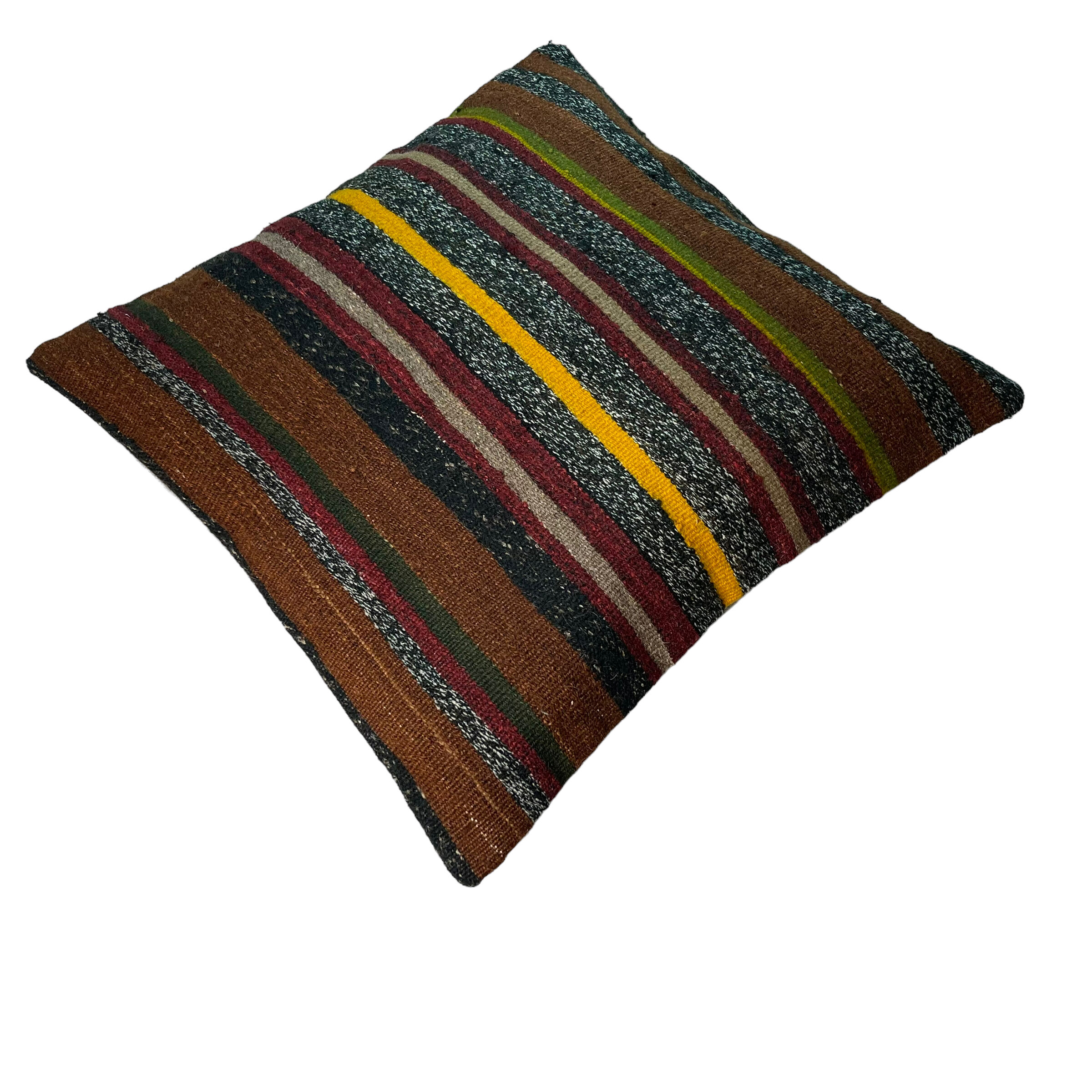 Housse de coussin kilim turc vintage, 60 x 60 cm