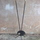 Floor lamp "painter's palette" 50s with 2 arms of light