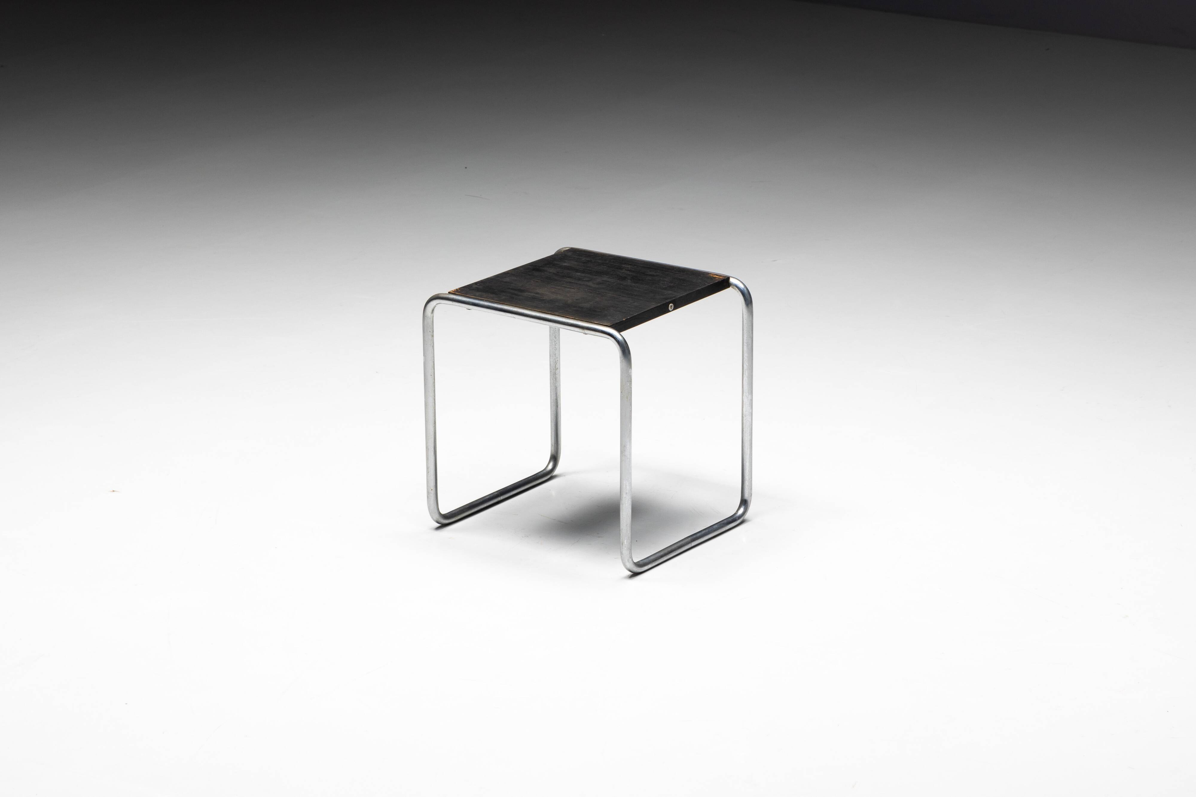 First Edition Side Tables by Marcel Breuer for Thonet, Germany, 1930s