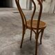 Mundus Vienna Austria 1910 curved wood bistro chair