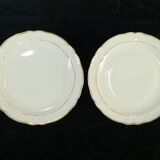 Porcelain pie service from Limoges Bernardaud model louis xv
