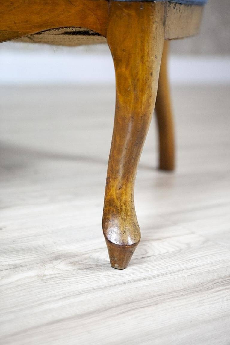 Antique Walnut Chair, 1890s