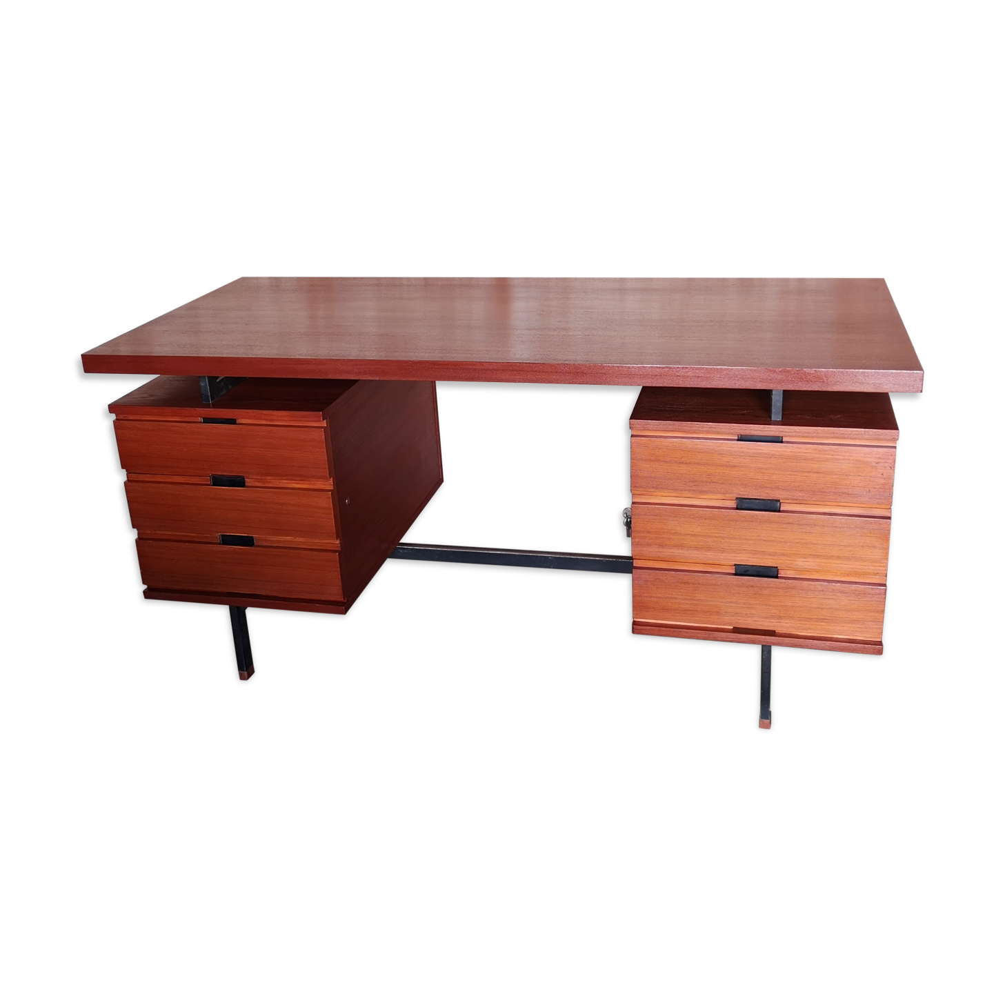 Pierre Guariche desk edited by Minvieille