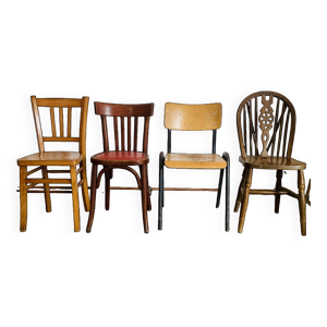 Ensemble de 4 chaises