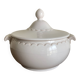Neo-classical soup tureen Festons Pierre Motton Gien earthenware 1970