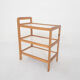 Pinewood serving table or tray, The Netherlands 1960's