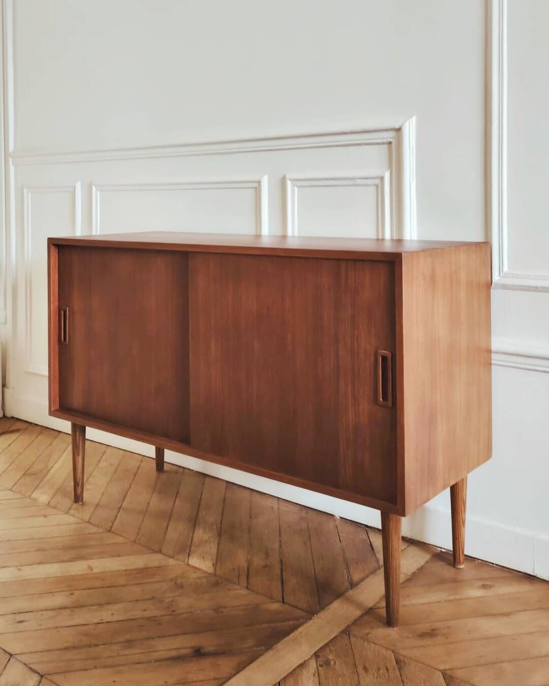 Renovated vintage buffet/sideboard, Scandinavian style, 1960s.