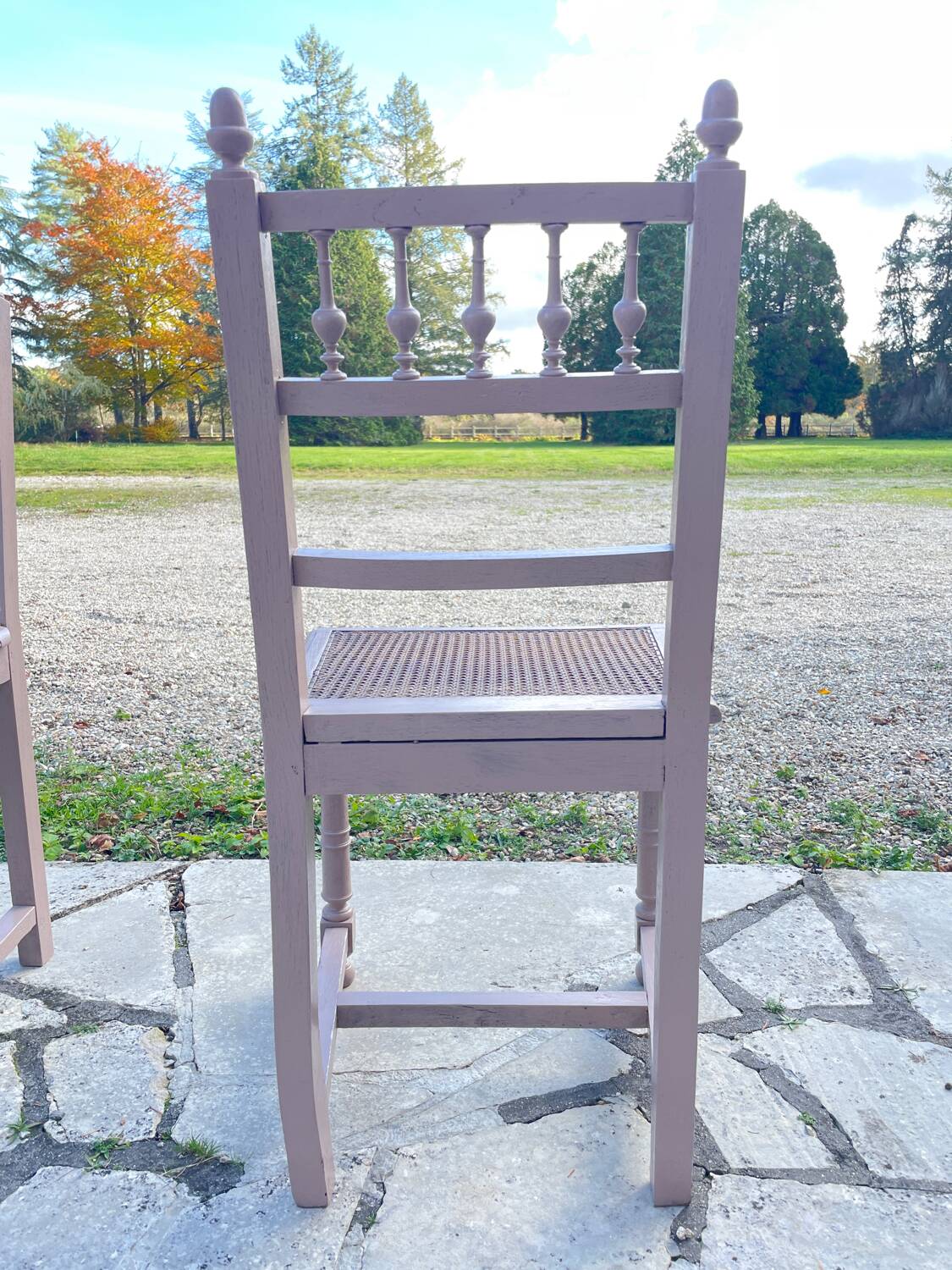 Chaises Henri II cannées
