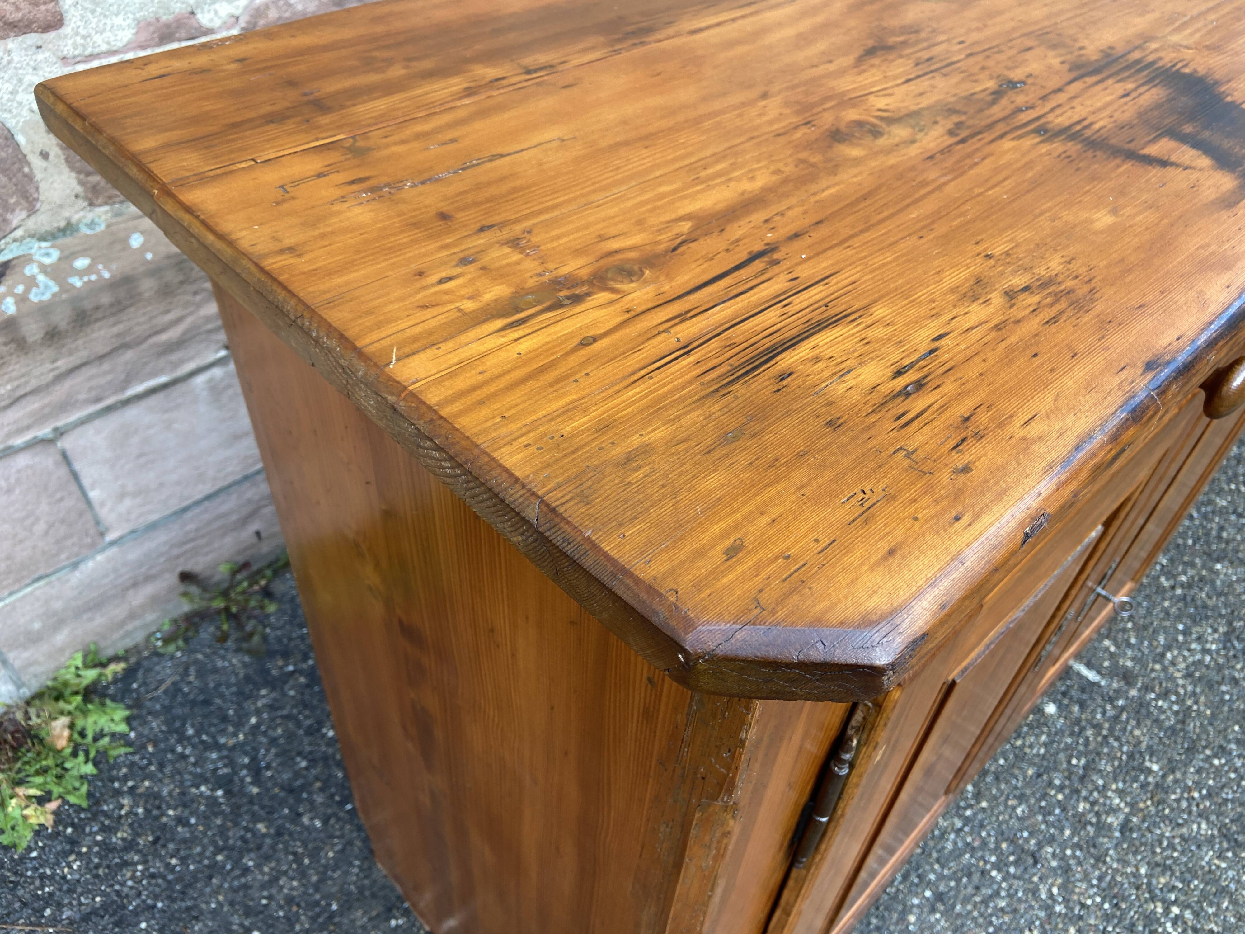 Buffet bas sapin Alsace