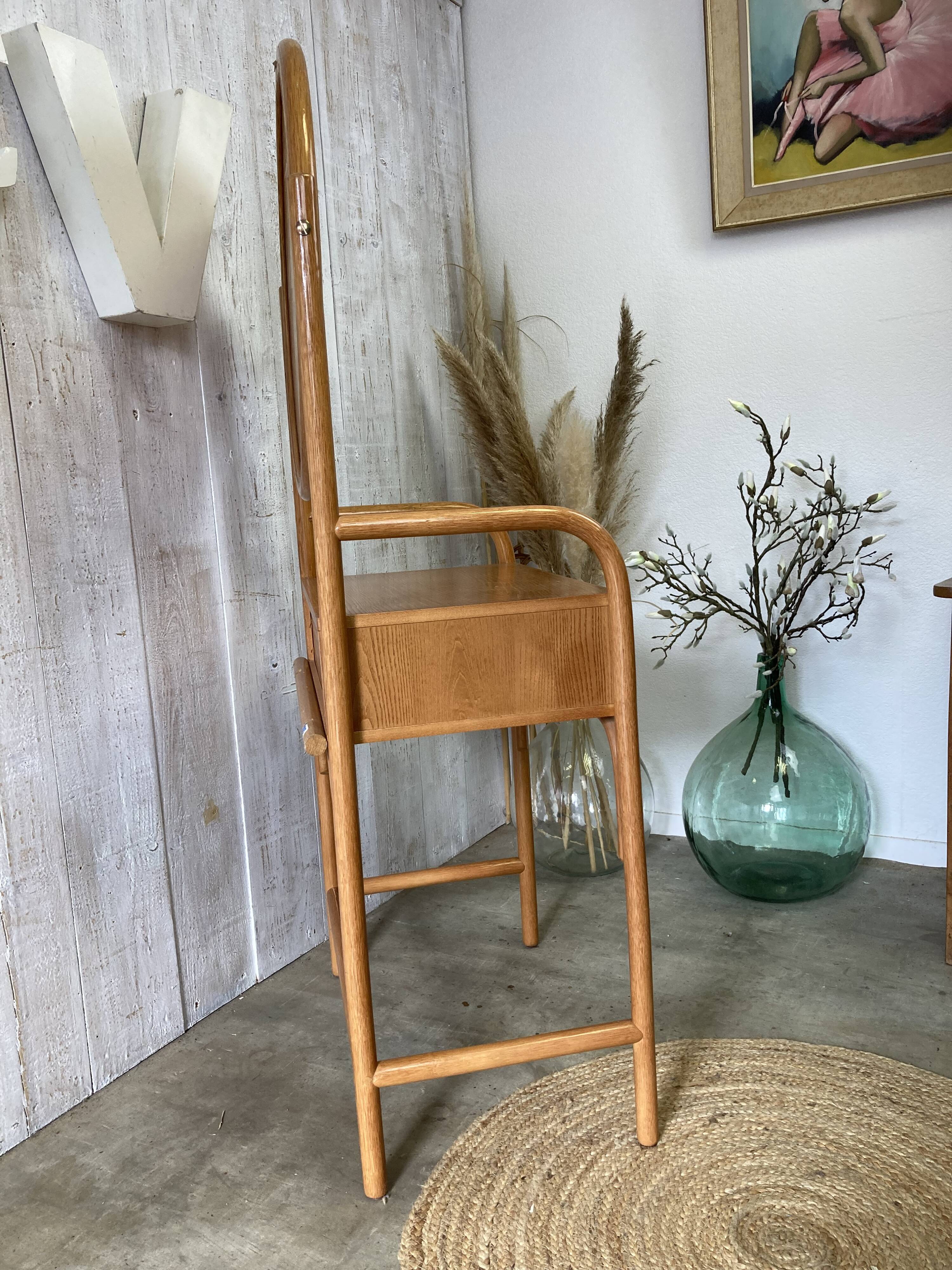 Vintage rattan dressing table
