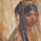 Orientalist portrait by Édouard Verschaffelt