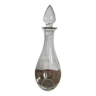 Vintage drop-shaped carafe