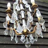 Lustre en cristal style Louis XV