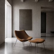 Oyster F157 & P157 set by Pierre Paulin for Artifort – fabric