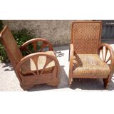 Heating chairs art deco year 30