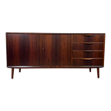 Scandinavian rosewood sideboard by Erling Torvits, 60s