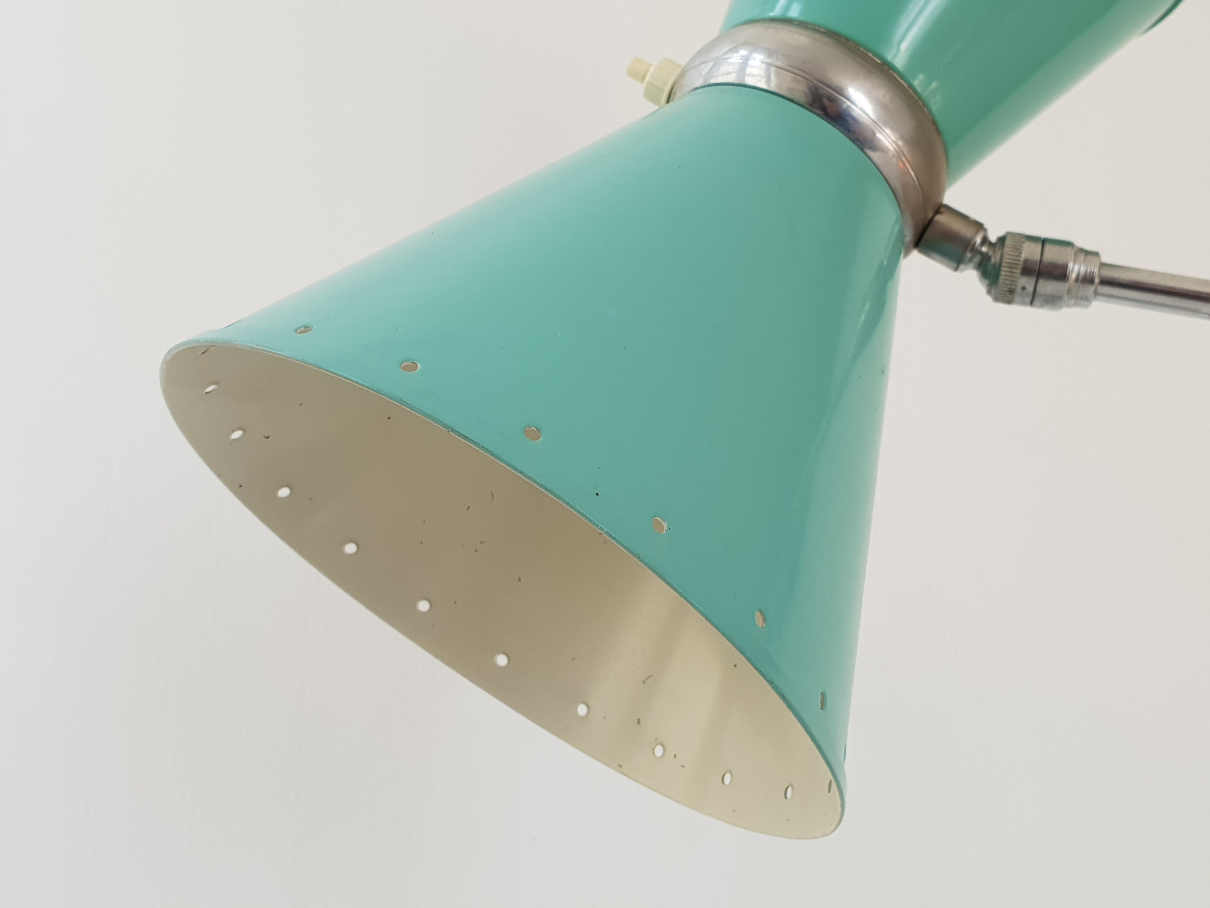 1950 Vintage diabolo table lamp