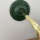 Vintage wall lamp in electrified rattan to new