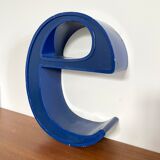 Vintage metal sign letter