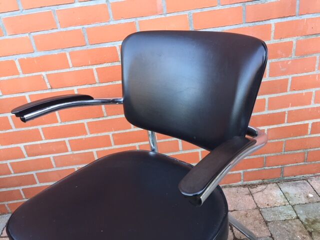 Pair of tubular chairs fana gispen 60s