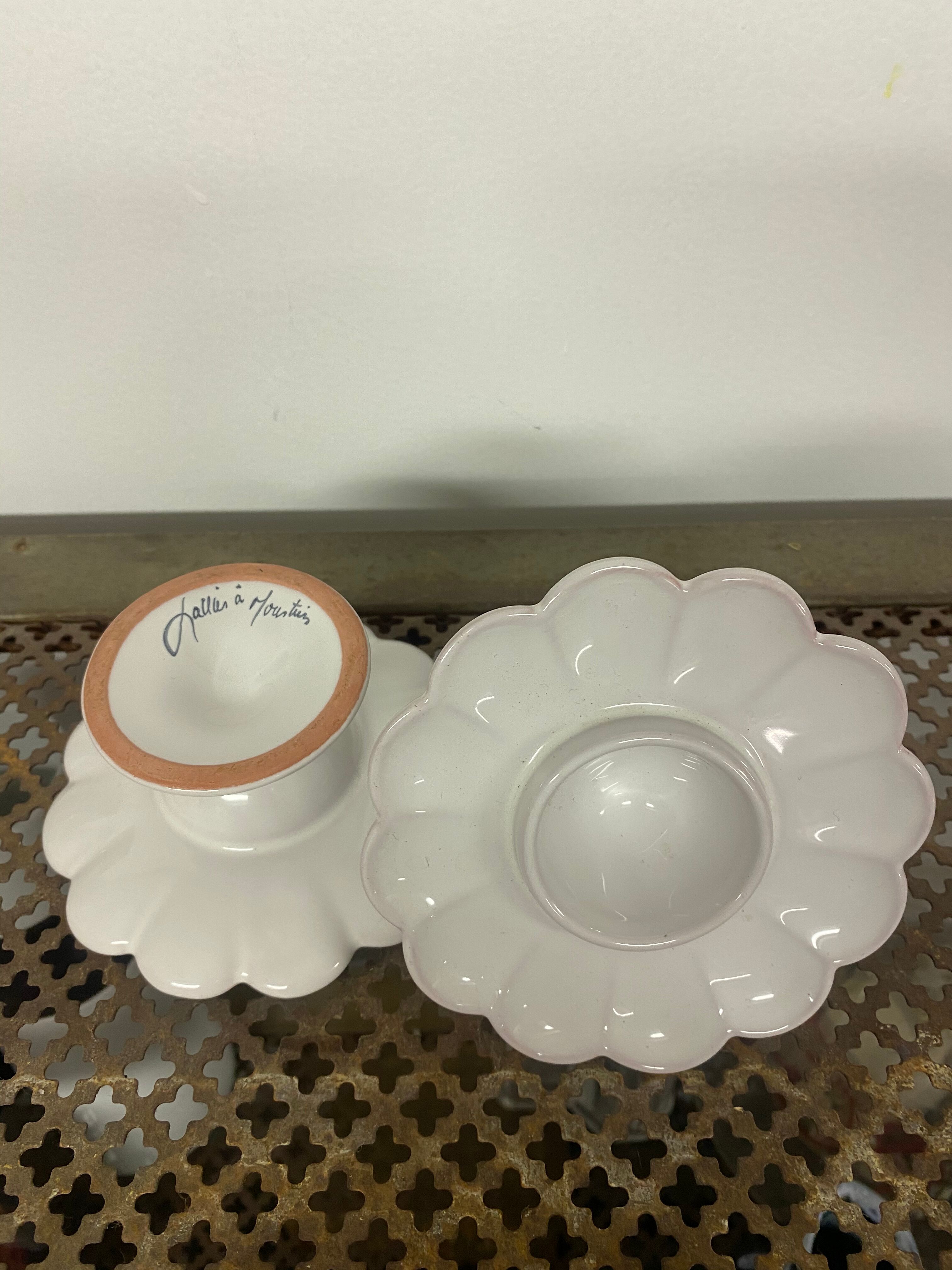 Duo de coquetiers Moustiers