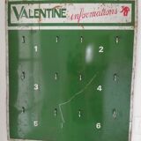 Valentine enamel plate 50