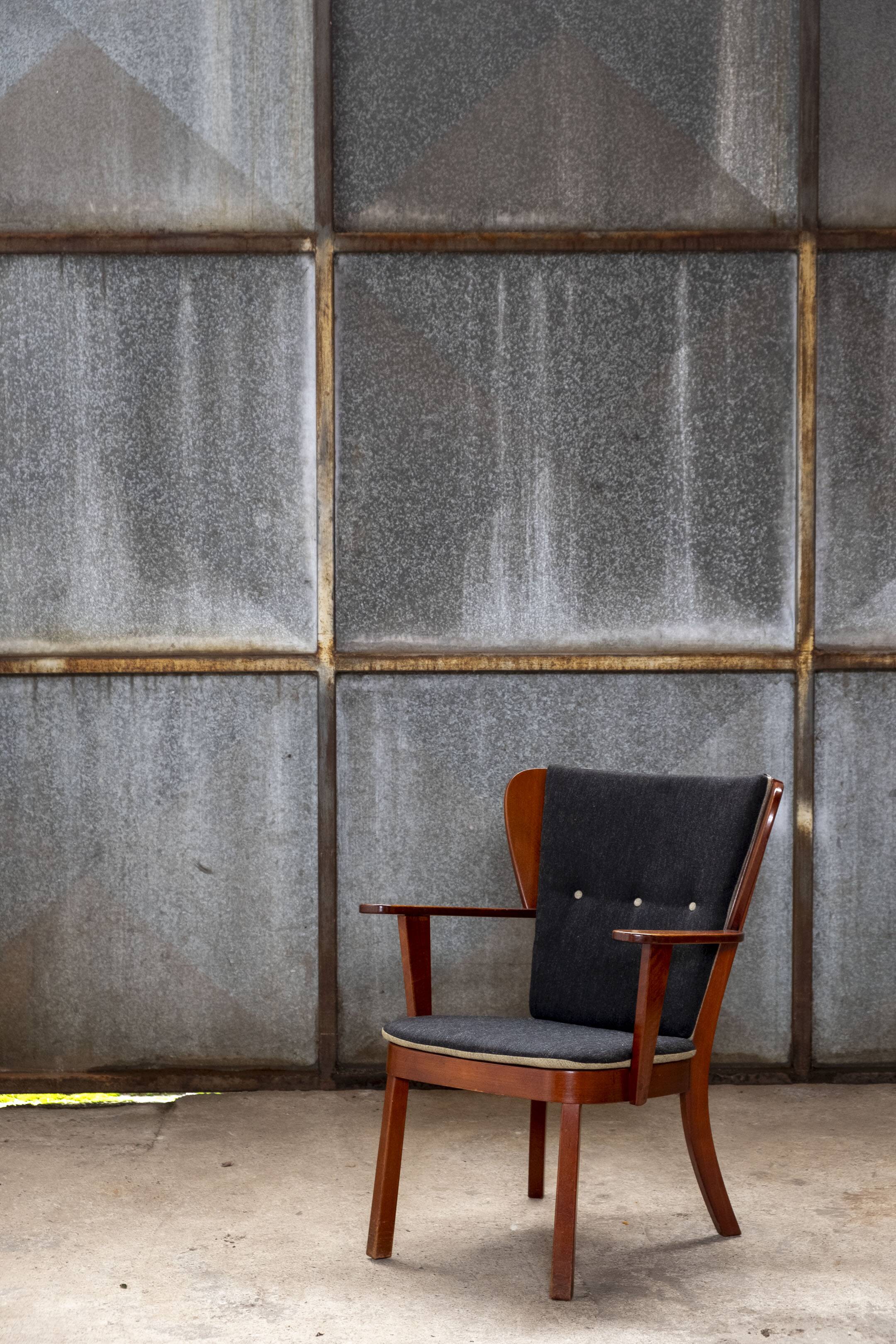 Fauteuil Canada par Christian E. Hansen, par Fritz Hansen, 1944 Danemark