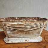 Antique cast iron jardinière French Art Nouveau