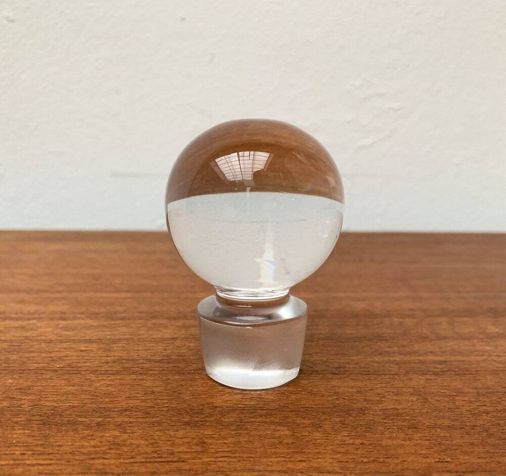 Carafe Vintage Allemande en Verre de Peill & Putzler, Années 1970