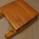 Table basse savoyarde luge vintage