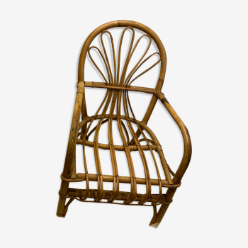 Small rattan chair for children