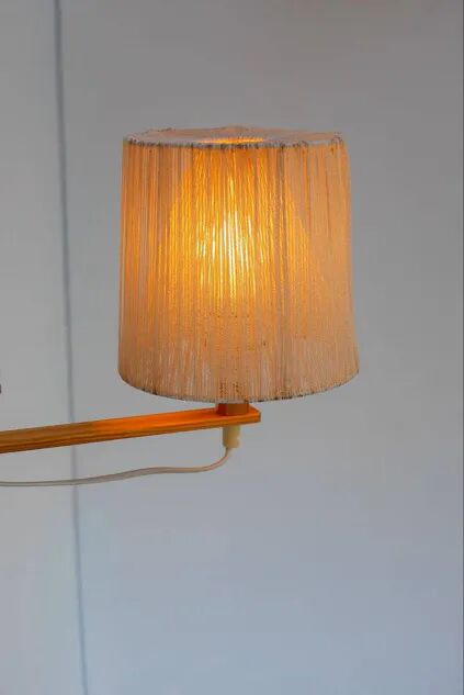 Mid-century Modern Scandinavian Accordion Wall Lamp, 1970s