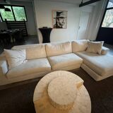 Magnussen Ponte travertine coffee table