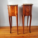 Pair of Louis XV style bedside tables