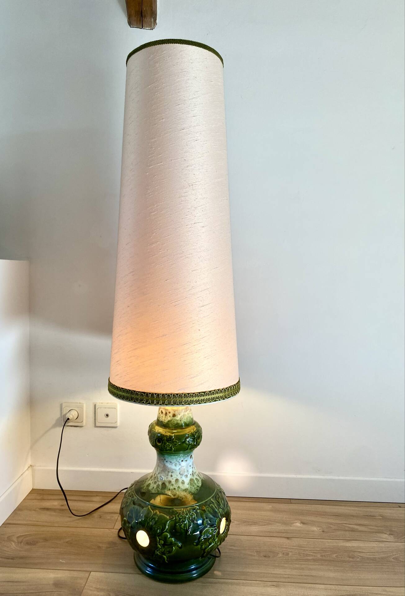 lampe  vintage West Germany – Années 70