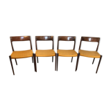 Set of four chairs Möller 77 rope