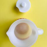 Vintage orange and red 70s arcopal spirit