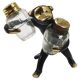 Set of salt and pepper shakers monkey Walter Bosse, Herta Baller, Austria, 1950s